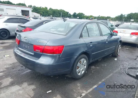 2009 Hyundai Sonata Gls from USA, damaged, VIN 5NPET46C49H507098